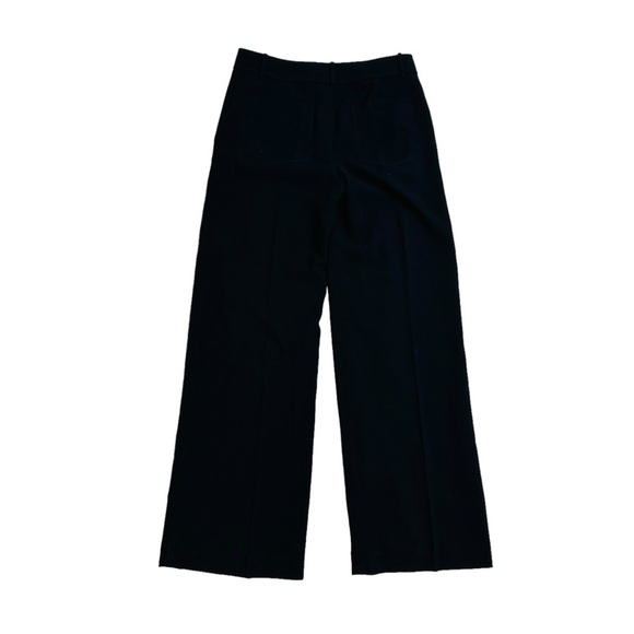 T by Alexander Wang Pants Trousers Black Work High Waisted Office Size 8 Medium - Picture 4 of 7